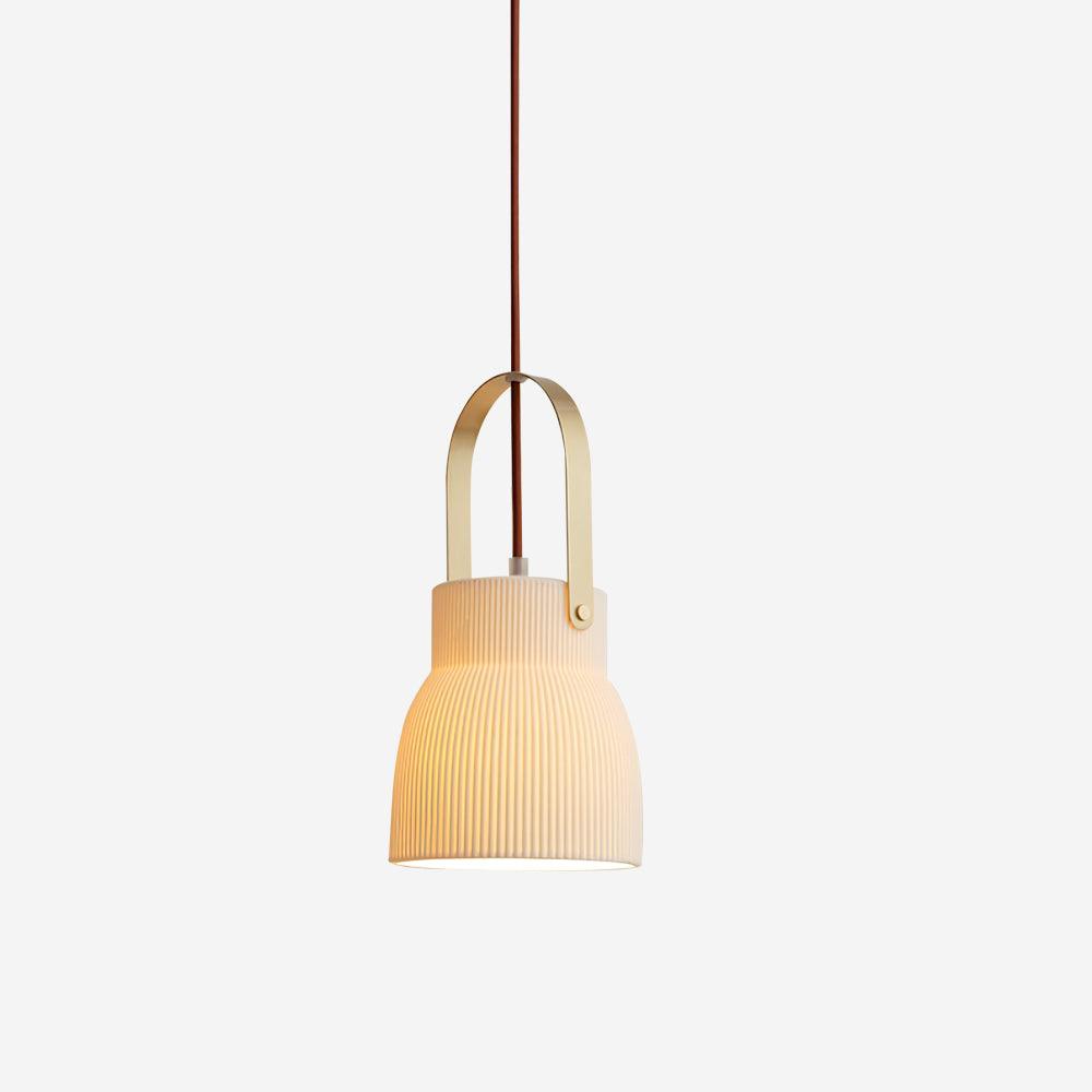 Keramische Ribvorm Hanglamp
