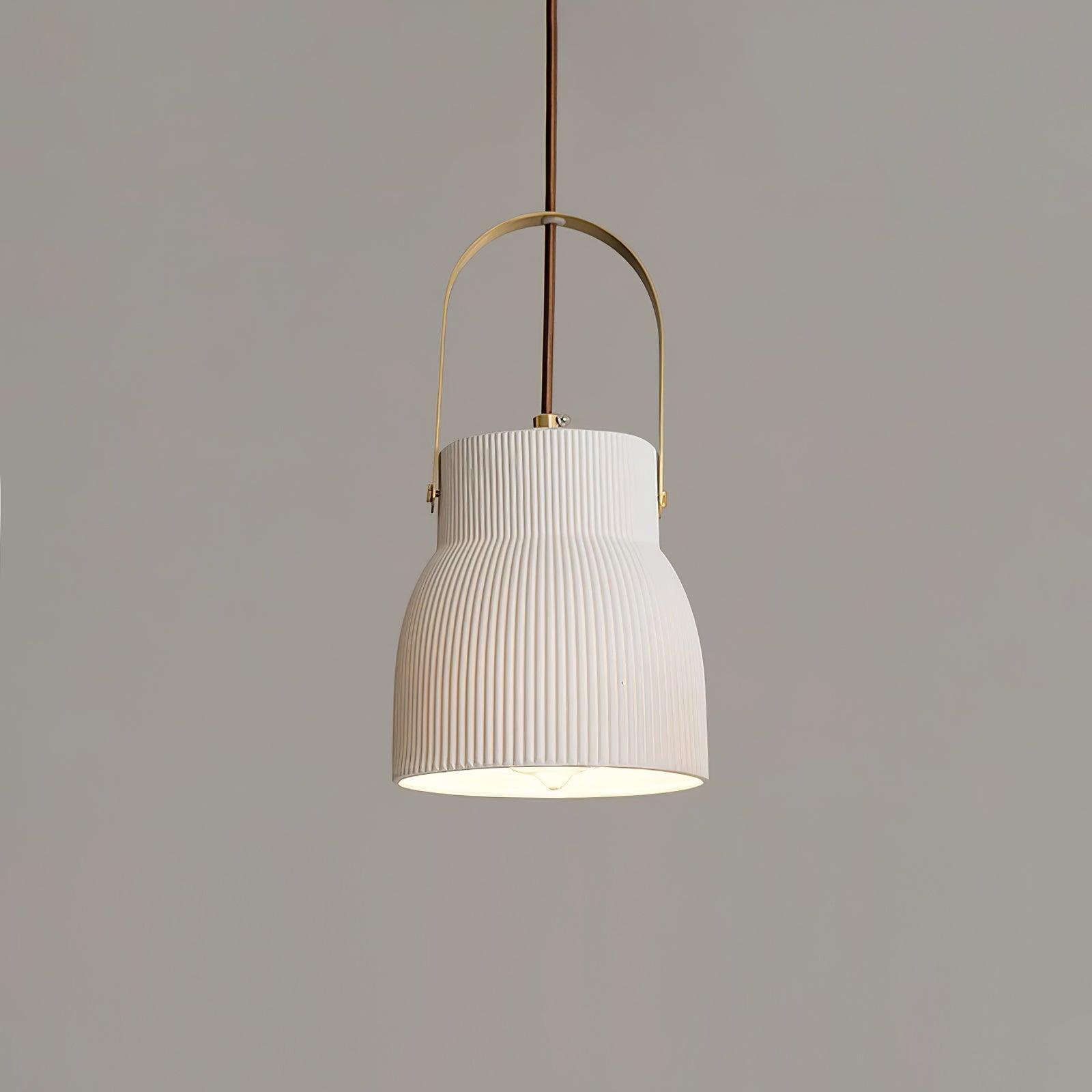 Keramische Ribvorm Hanglamp
