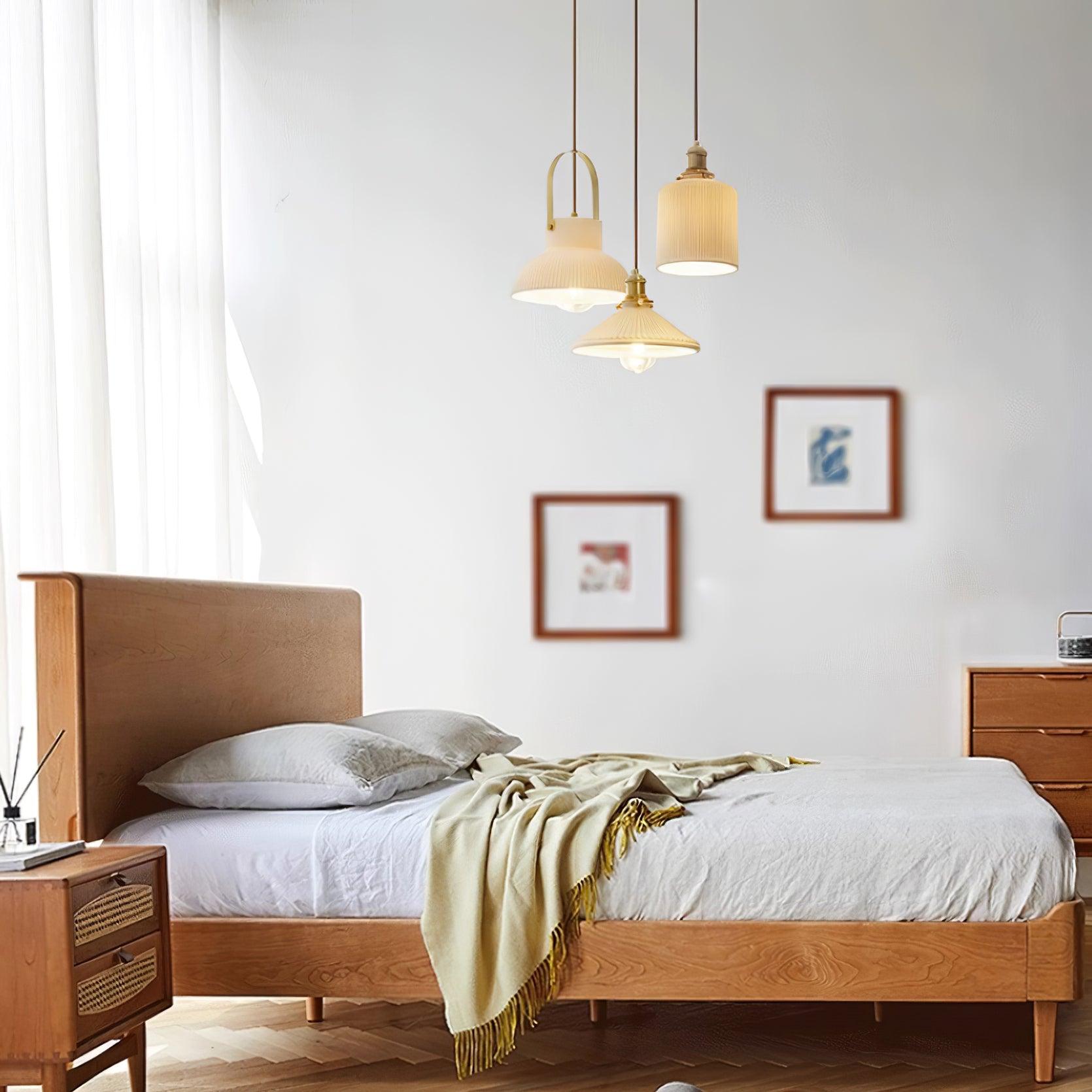 Keramische Ribvorm Hanglamp