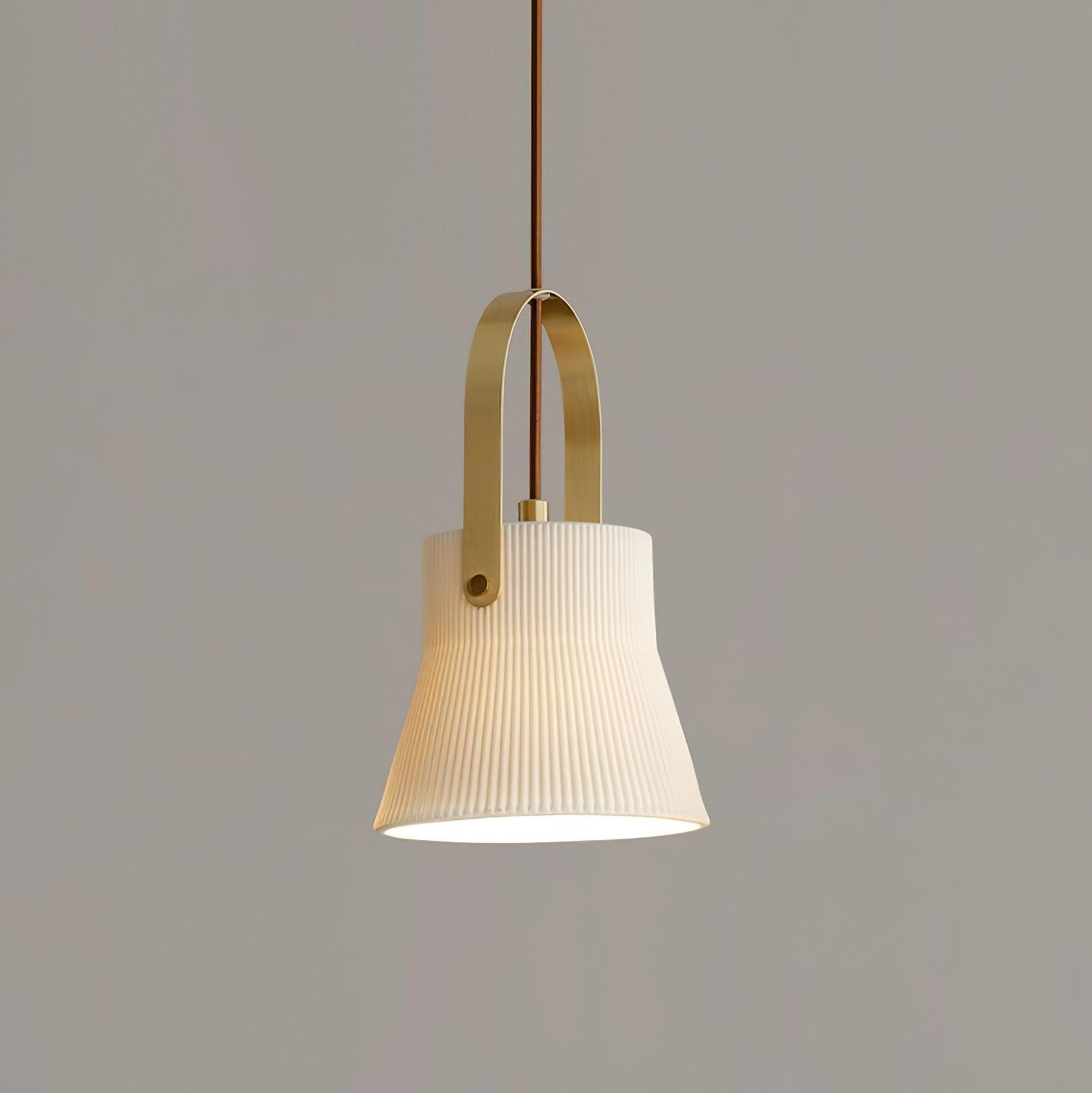 Keramische Ribvorm Hanglamp