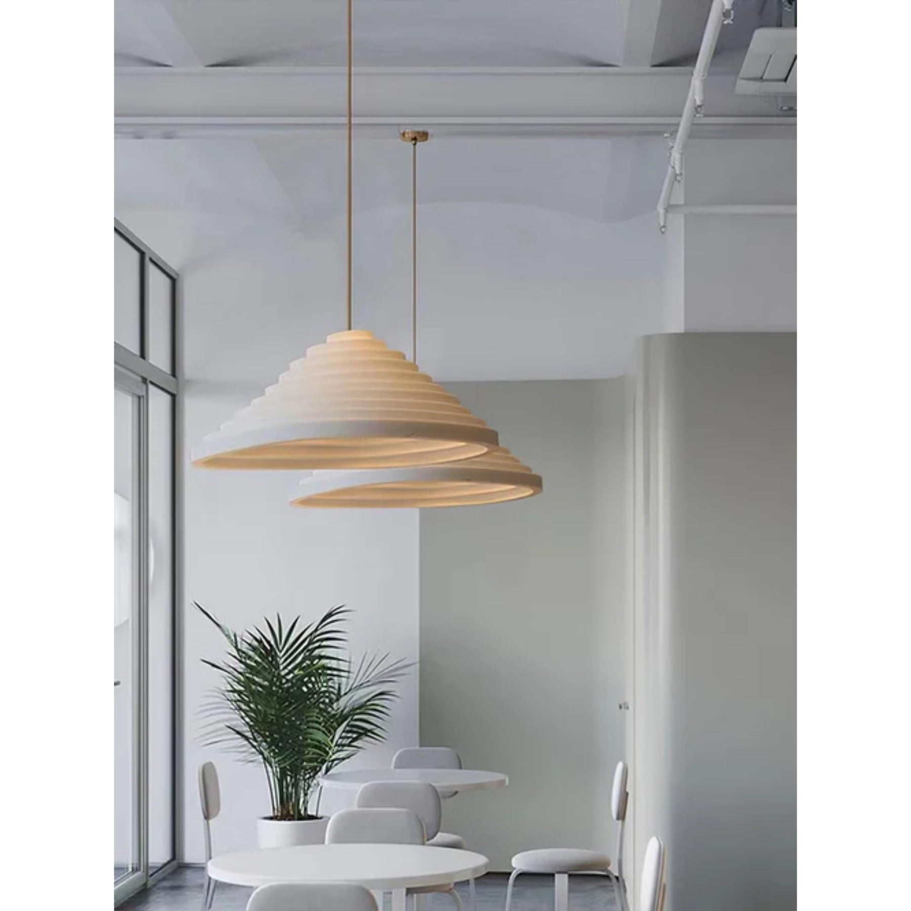 Rijstveld Hanglamp