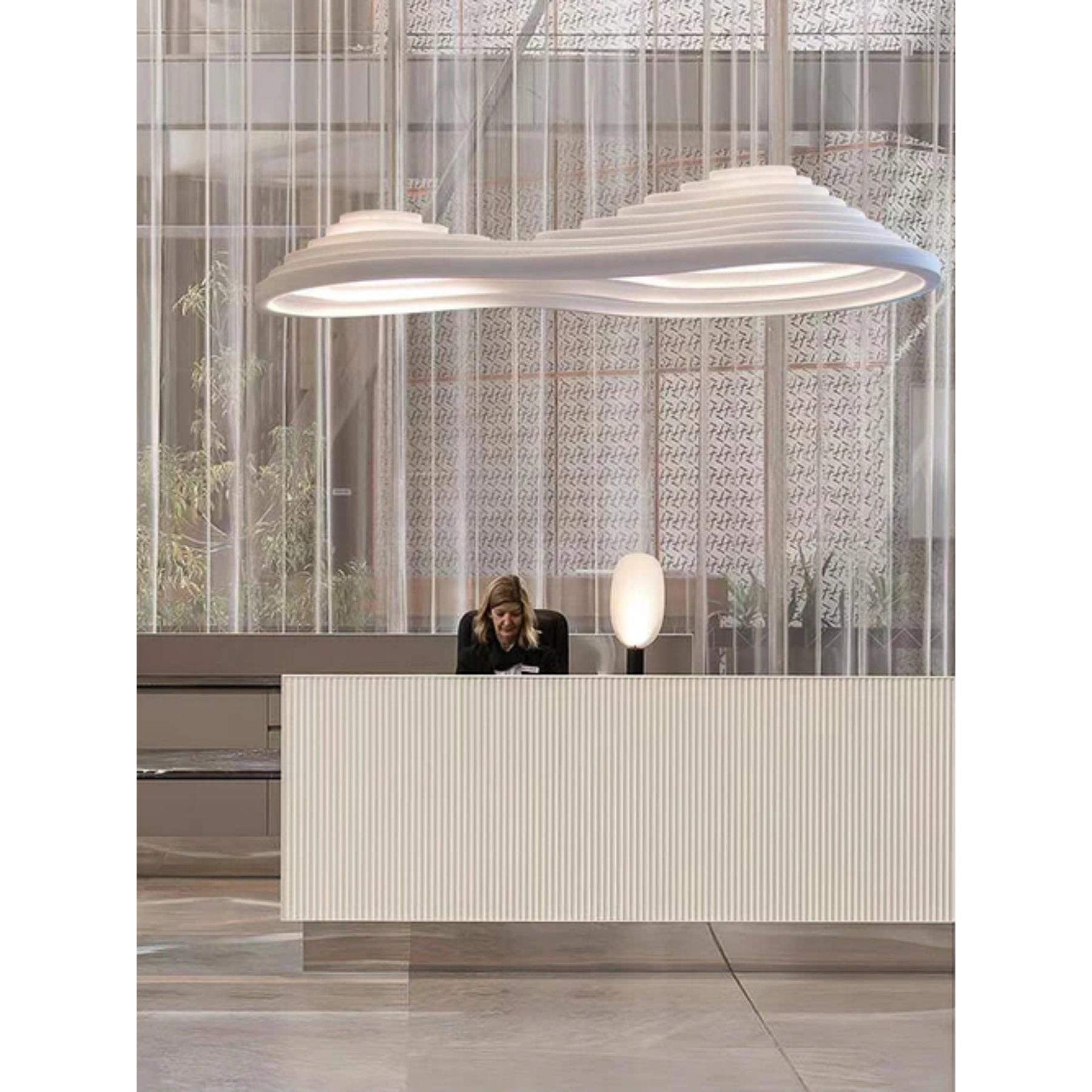 Rijstveld Hanglamp