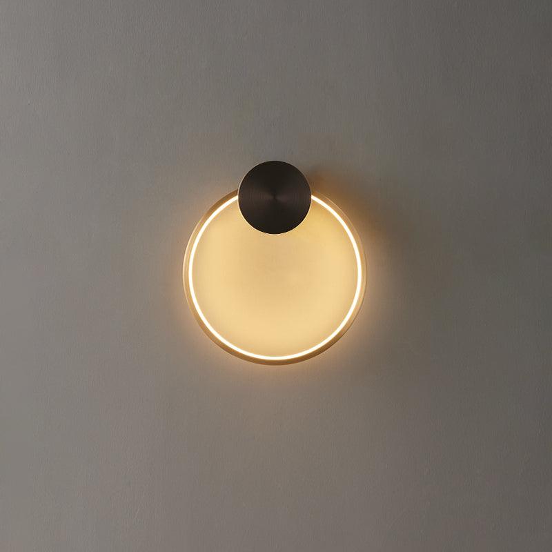 Ringled Arc Wandlamp