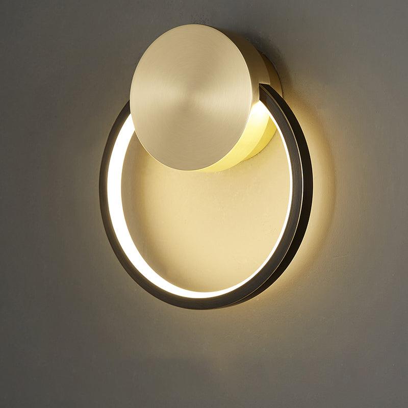 Ringled Arc Wandlamp