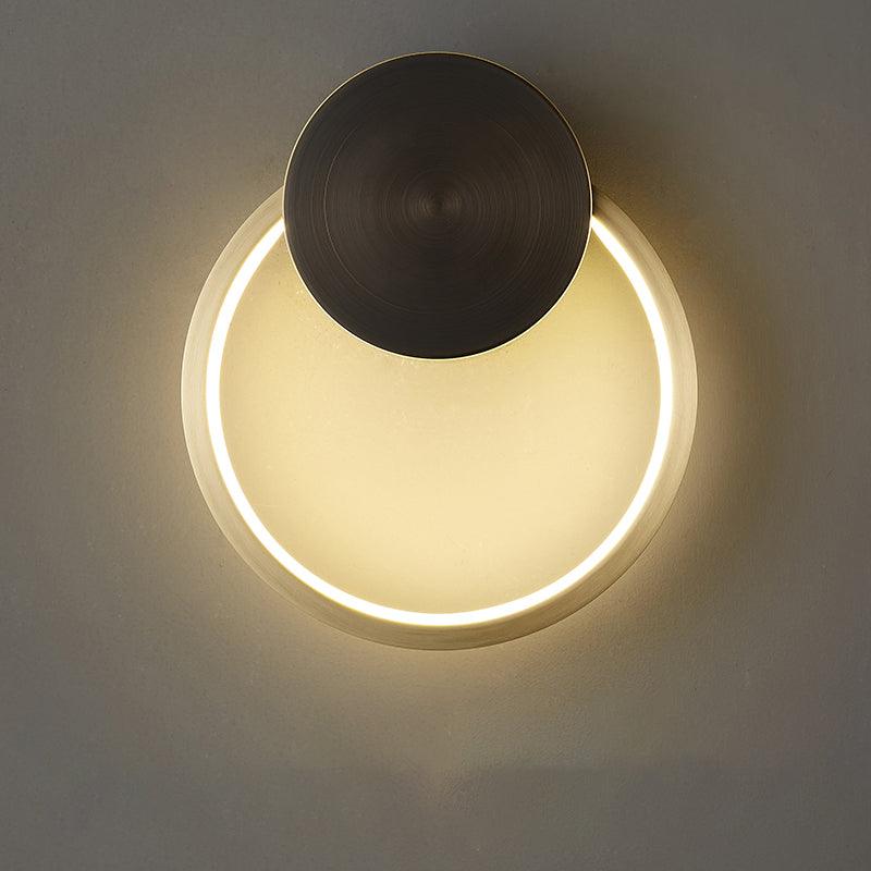 Ringled Arc Wandlamp
