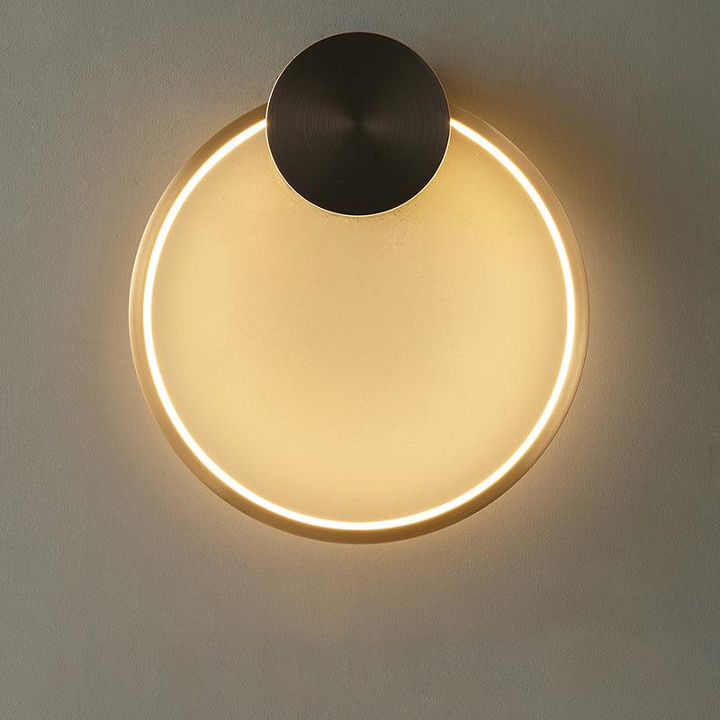 Ringled Arc Wandlamp