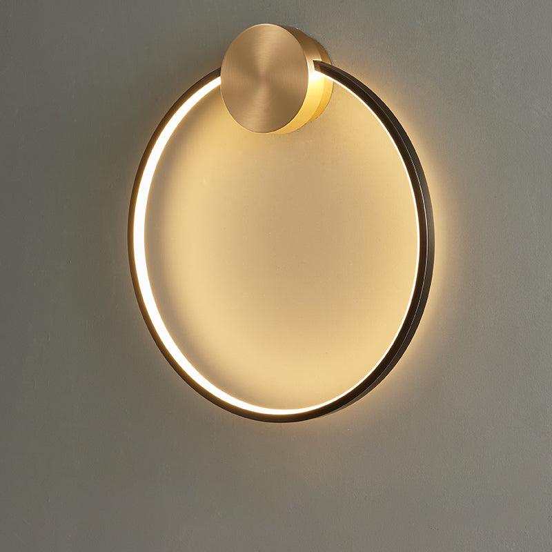 Ringled Arc Wandlamp