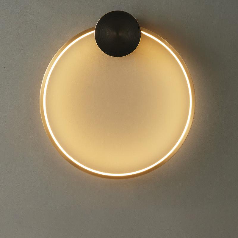 Ringled Arc Wandlamp