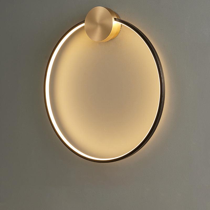 Ringled Arc Wandlamp