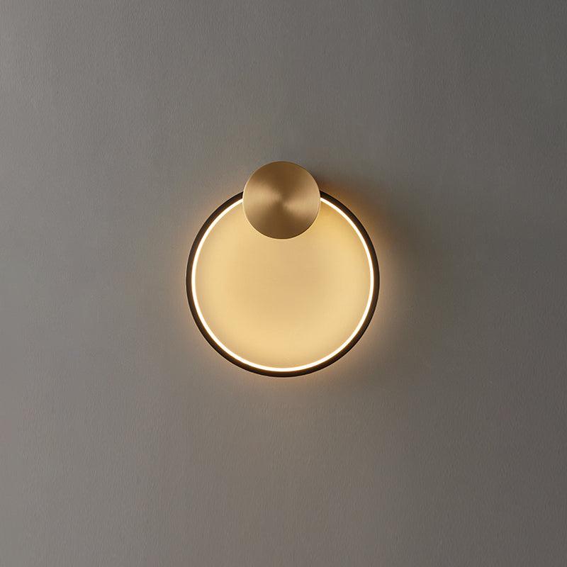 Ringled Arc Wandlamp