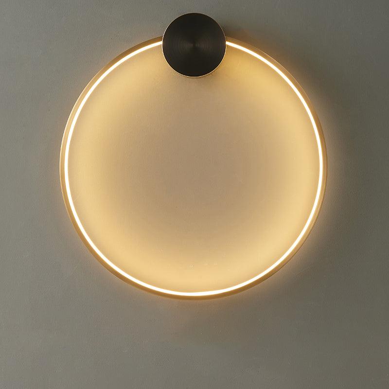 Ringled Arc Wandlamp