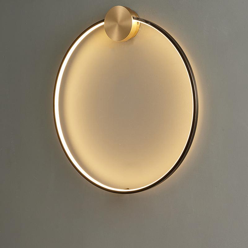 Ringled Arc Wandlamp