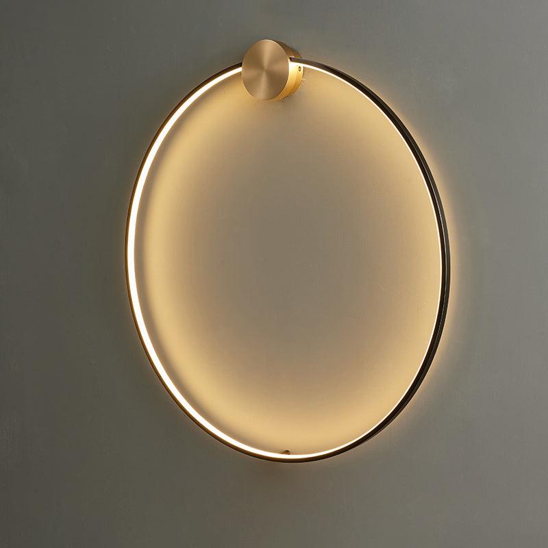 Ringled Arc Wandlamp