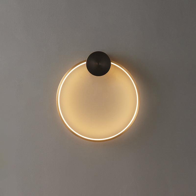 Ringled Arc Wandlamp