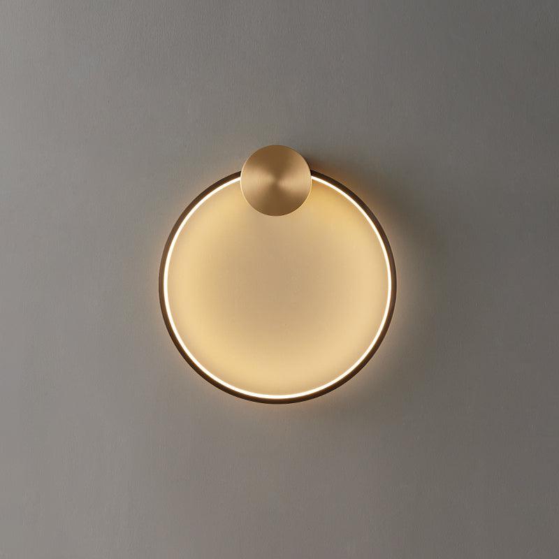 Ringled Arc Wandlamp