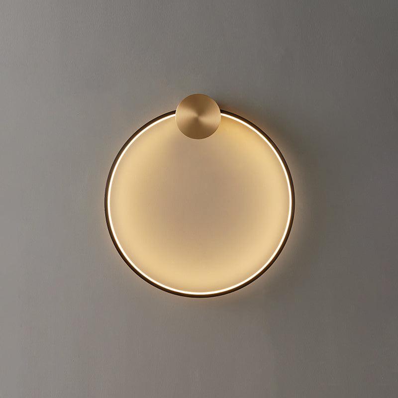 Ringled Arc Wandlamp