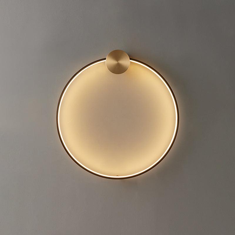 Ringled Arc Wandlamp