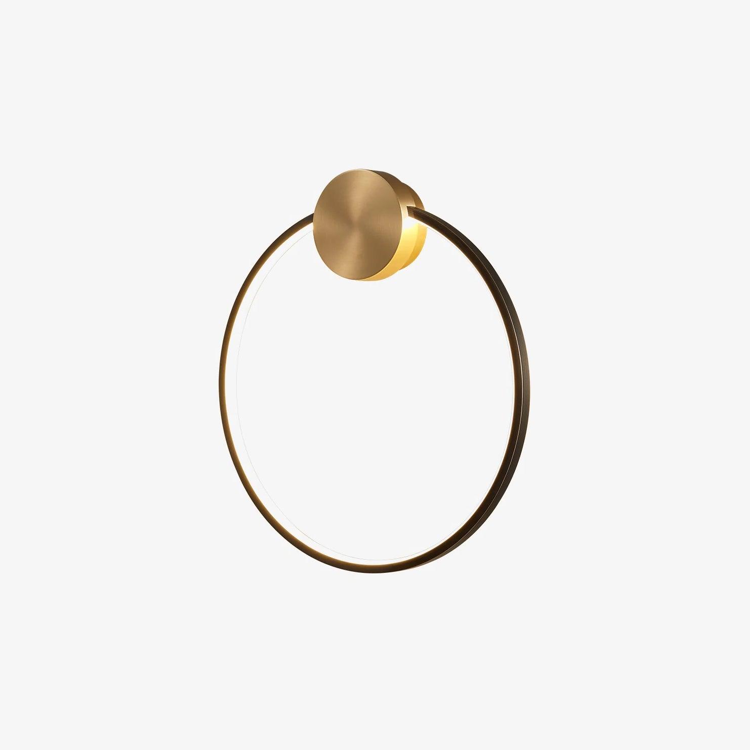 Ringled Arc Wandlamp