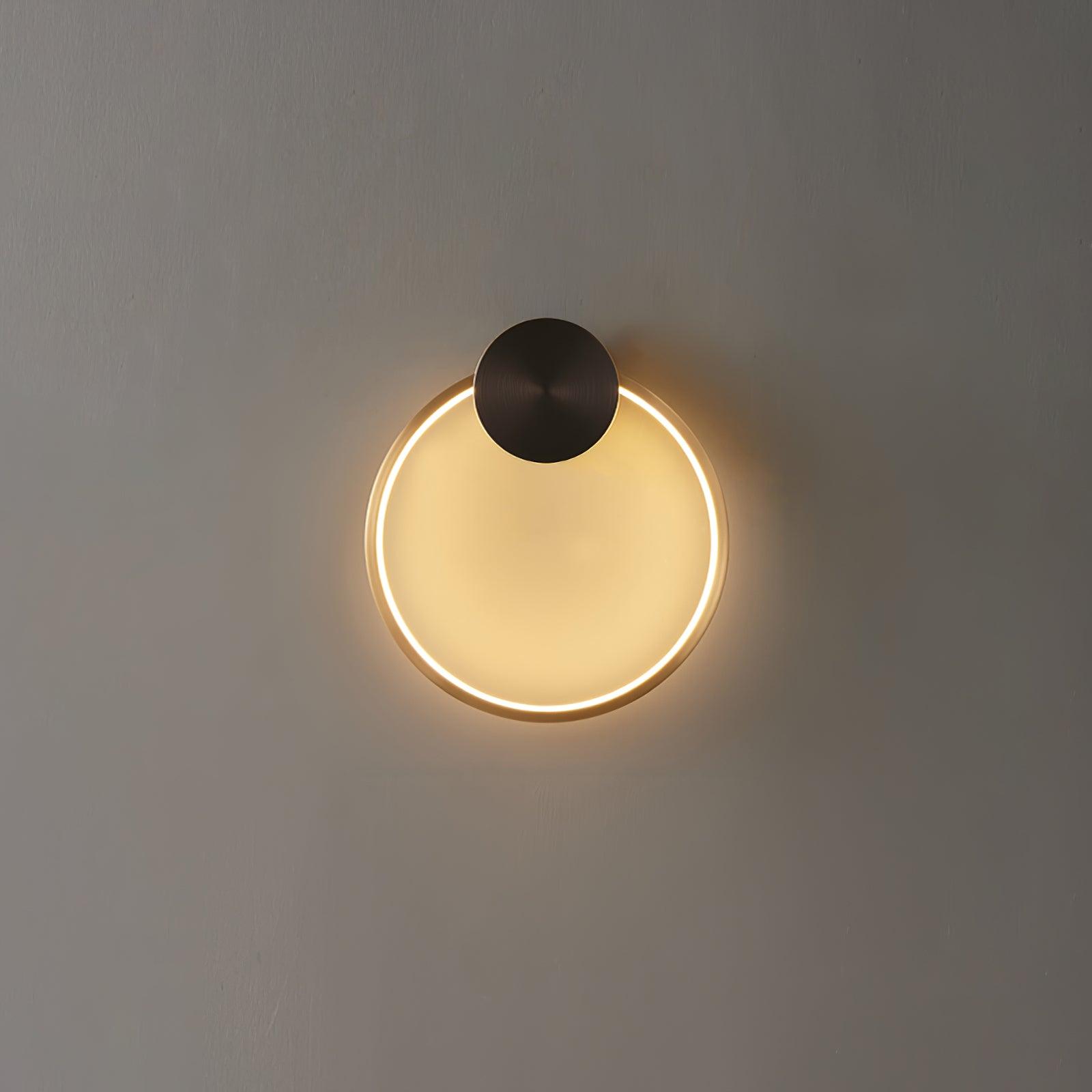 Ringled Arc Wandlamp