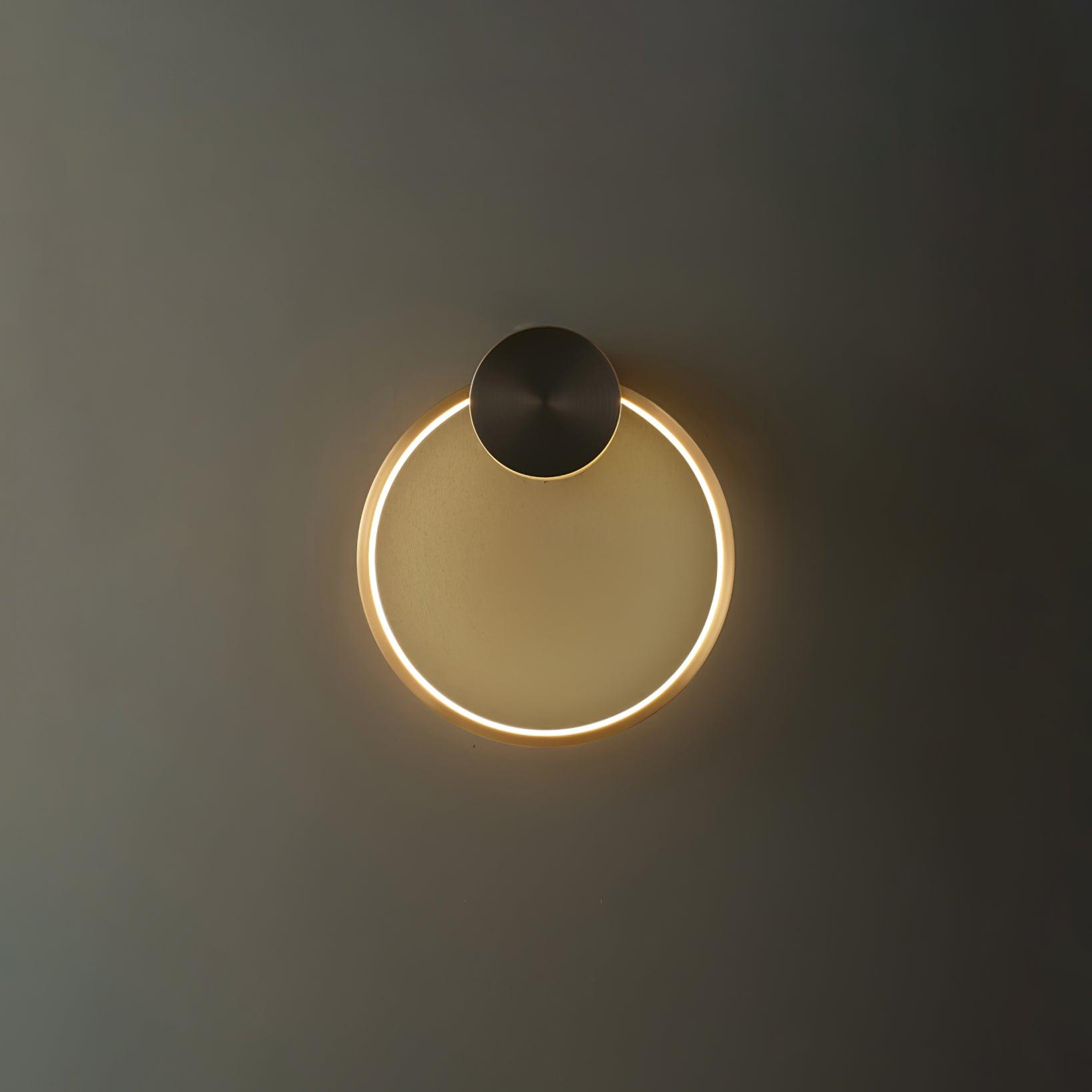 Ringled Arc Wandlamp