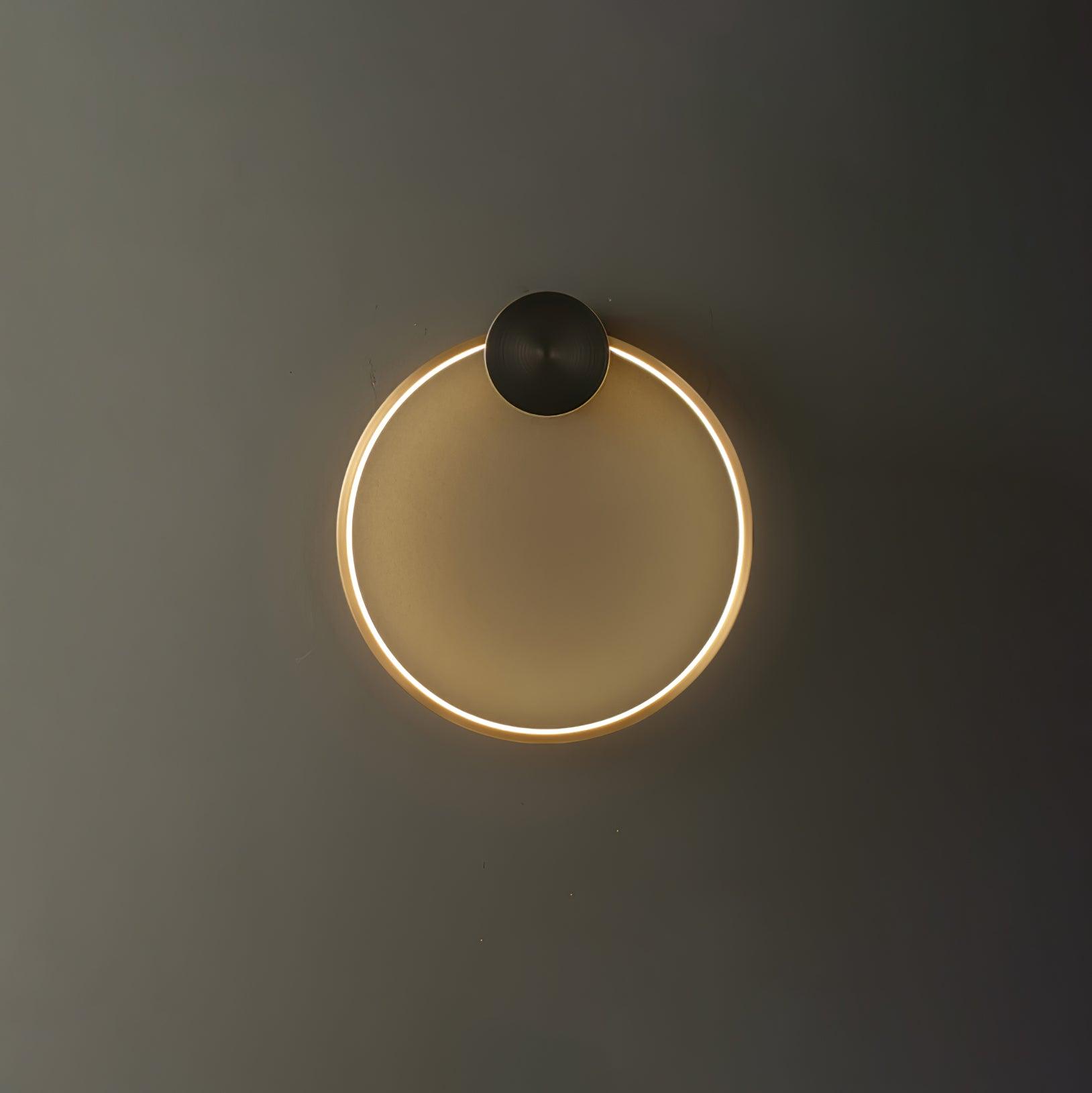 Ringled Arc Wandlamp