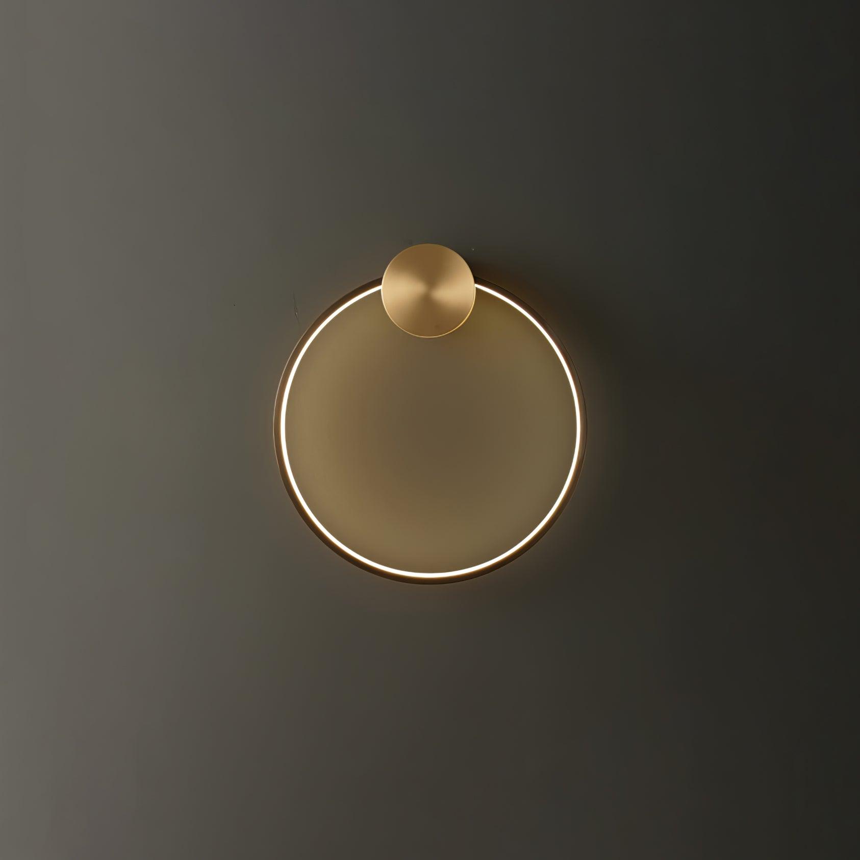 Ringled Arc Wandlamp