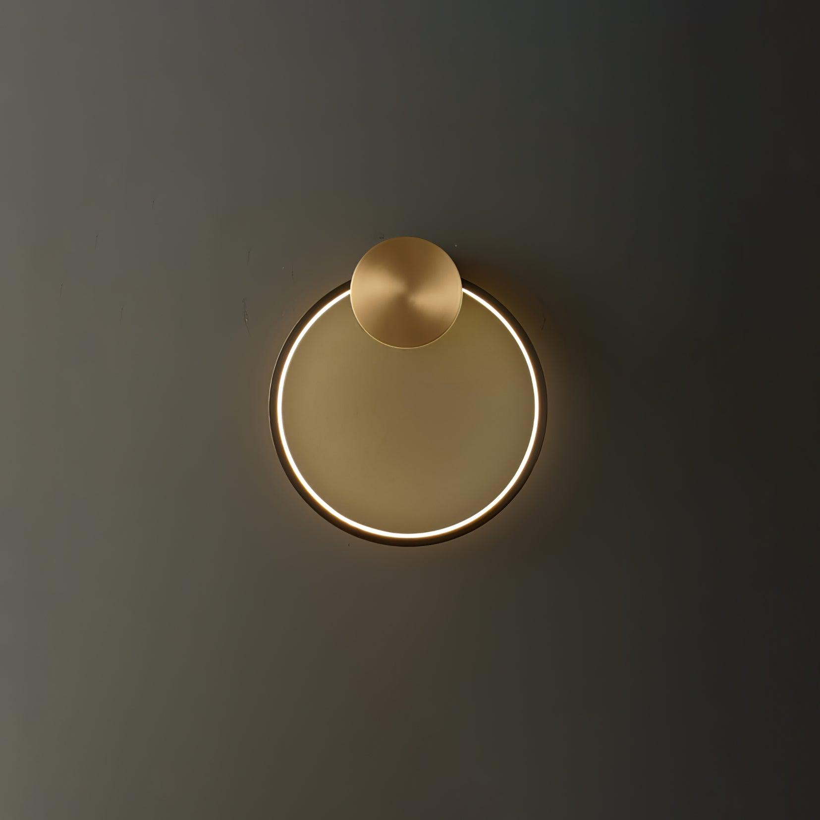Ringled Arc Wandlamp
