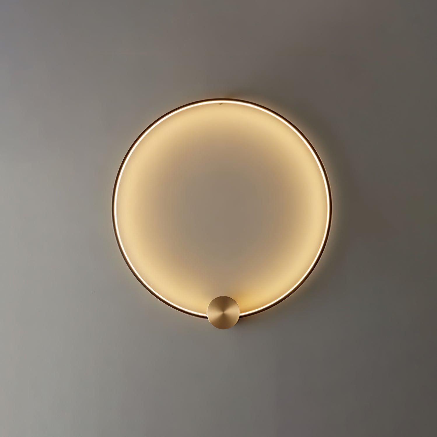 Ringled Arc Wandlamp