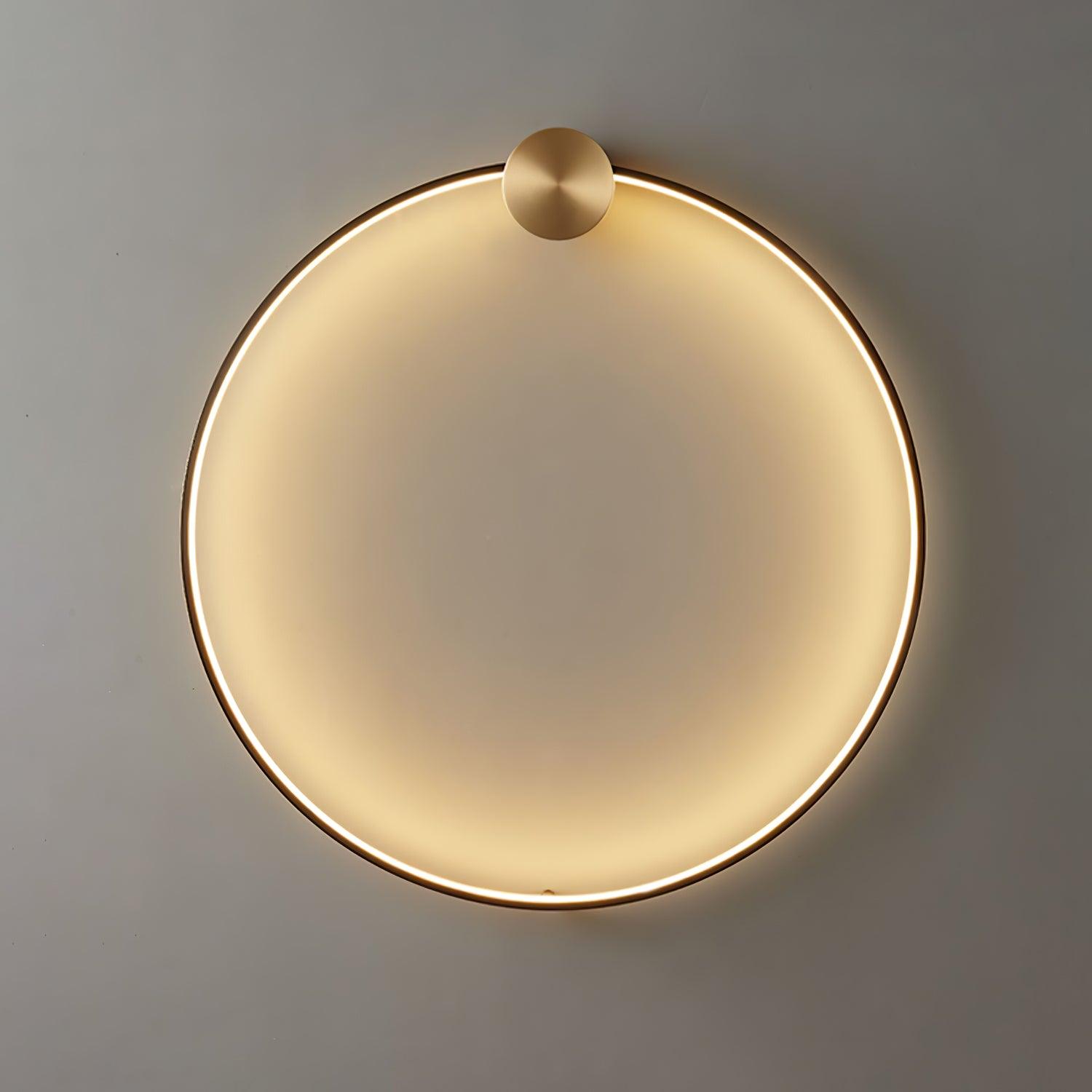 Ringled Arc Wandlamp