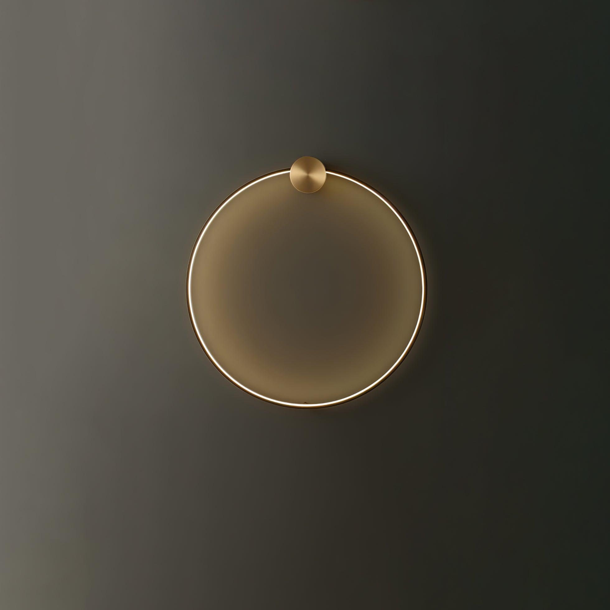 Ringled Arc Wandlamp