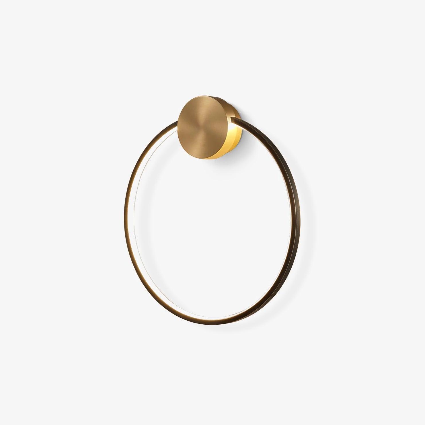 Ringled Arc Wandlamp
