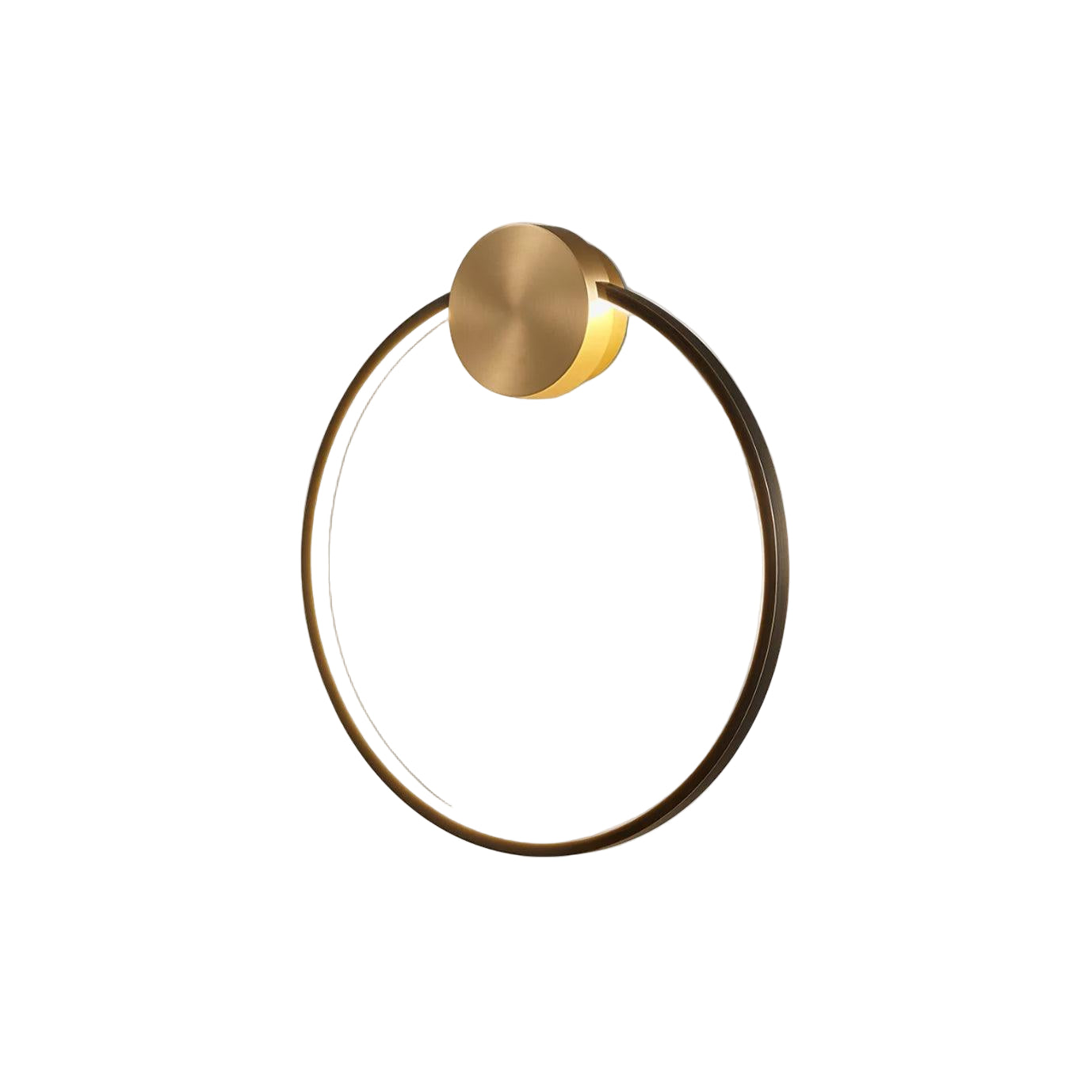 Ringled Arc Wandlamp