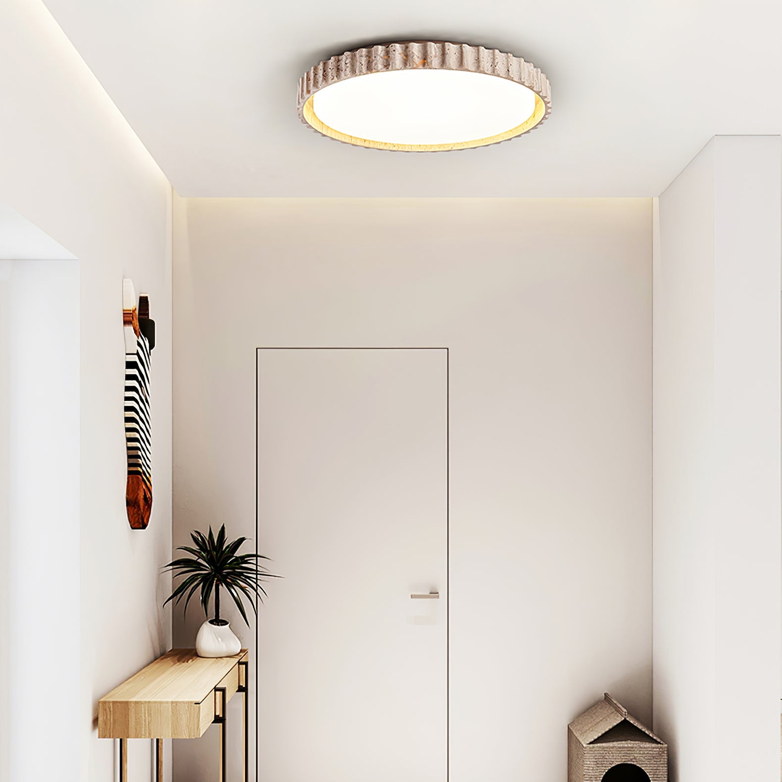 Riscom Natuursteen Plafondlamp