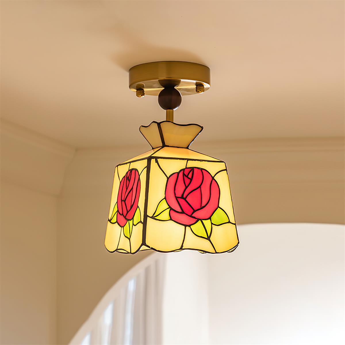 Raselis Tiffany Plafondlamp
