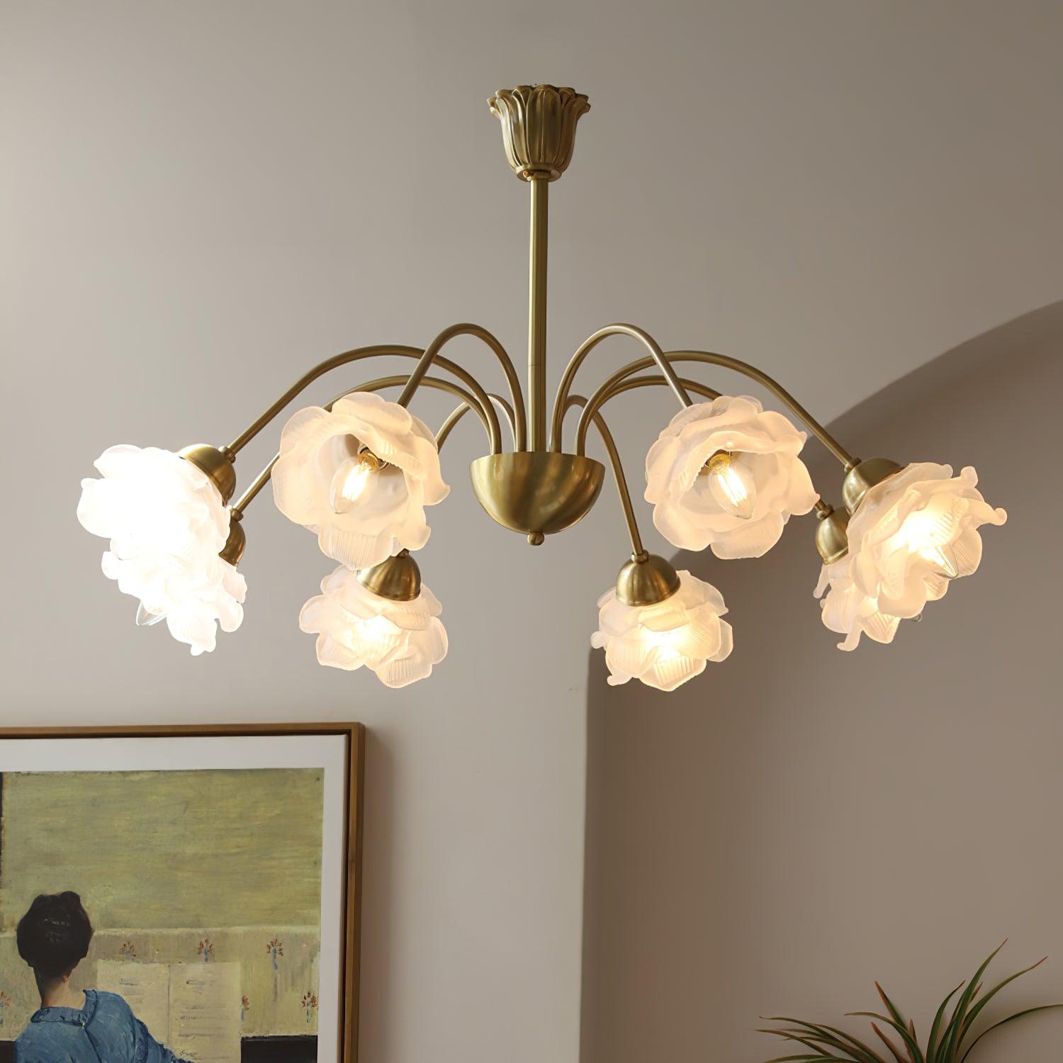 Rosaso Flower Kroonluchter