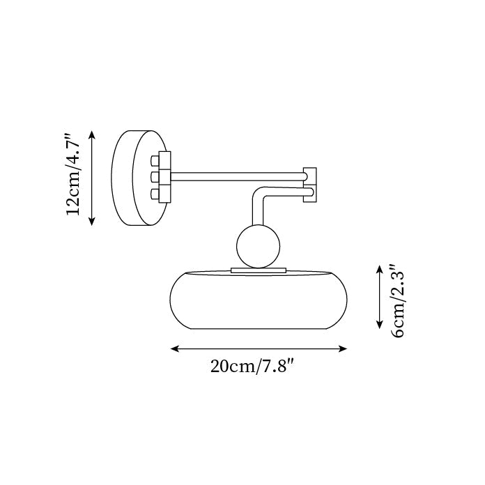 Lampada da parete Notelis