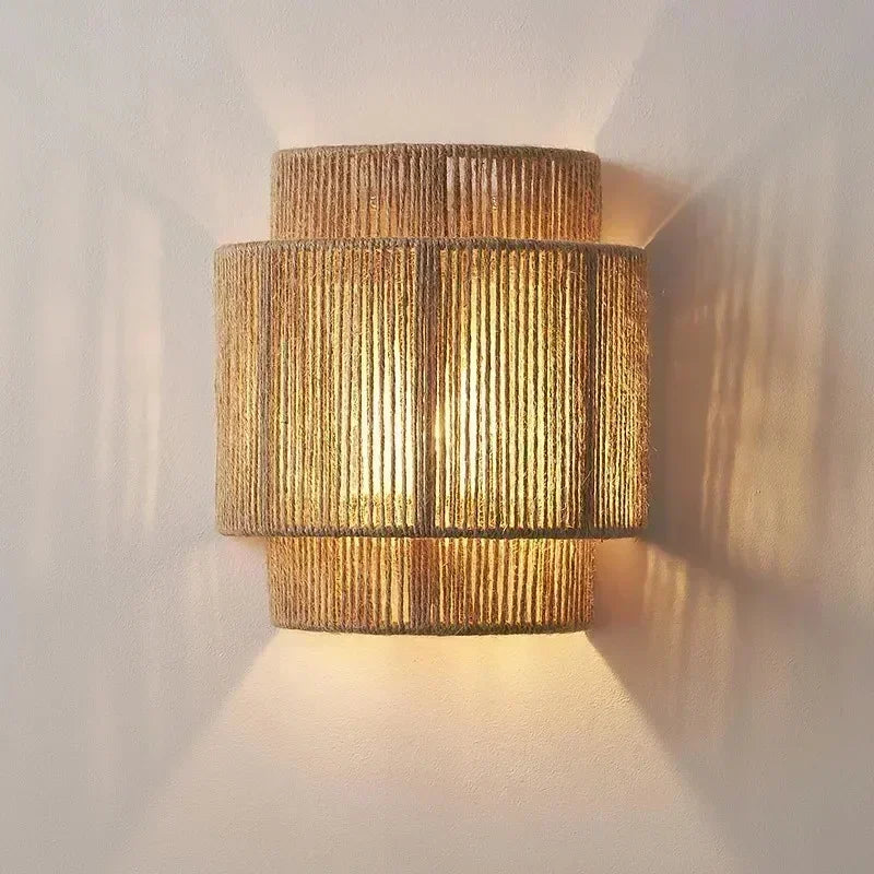 Ozu Henneptouw Wandlamp