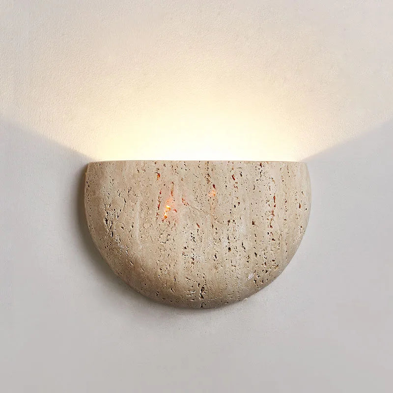 Wobeku Natuursteen Wandlamp