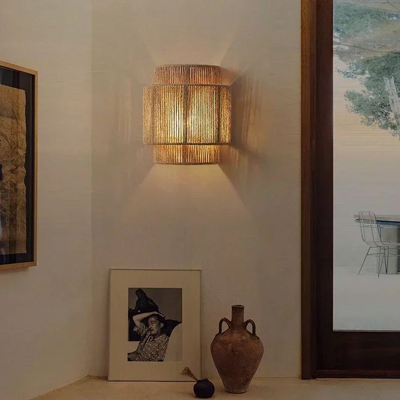 Ozu Henneptouw Wandlamp