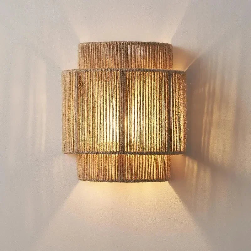 Ozu Henneptouw Wandlamp