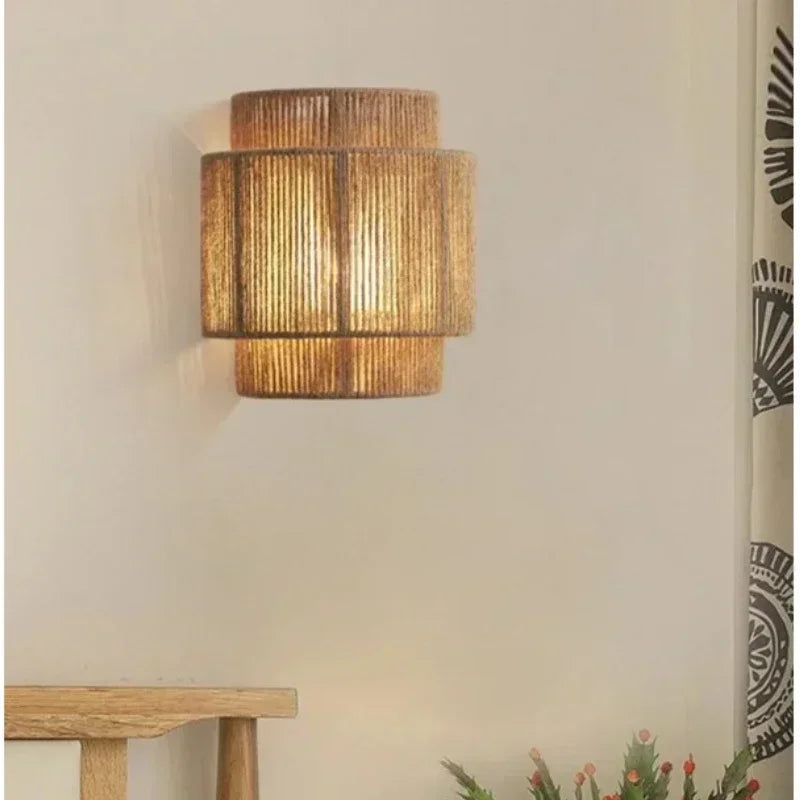 Ozu Henneptouw Wandlamp