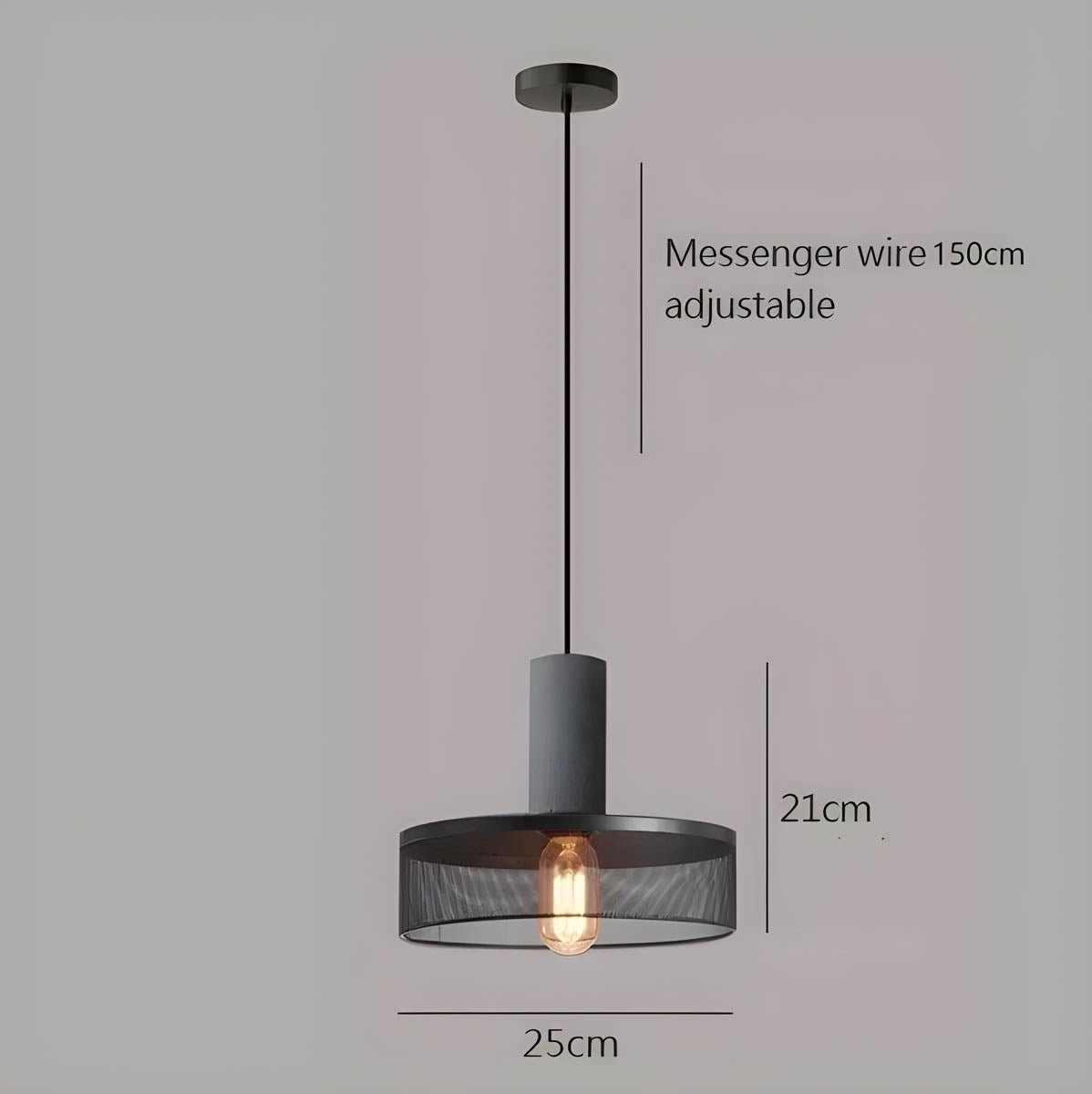 Lavir Industriële Hanglamp