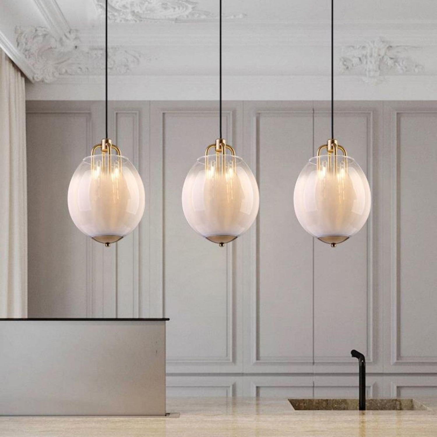 Lampada a sospensione Sowena