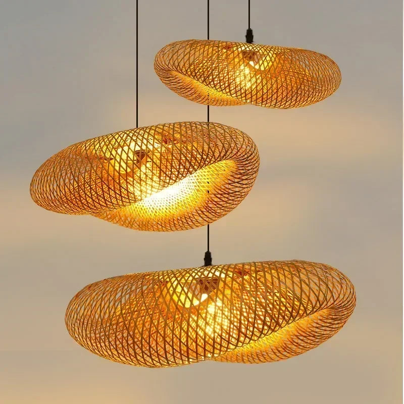 Cone Bamboe Hanglamp