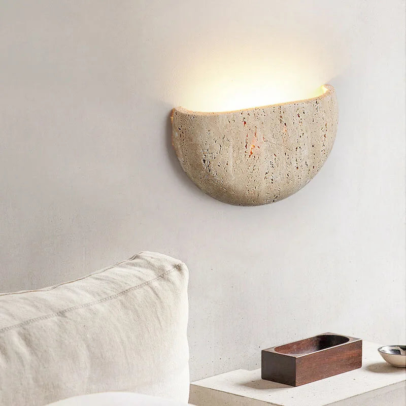 Wobeku Natuursteen Wandlamp