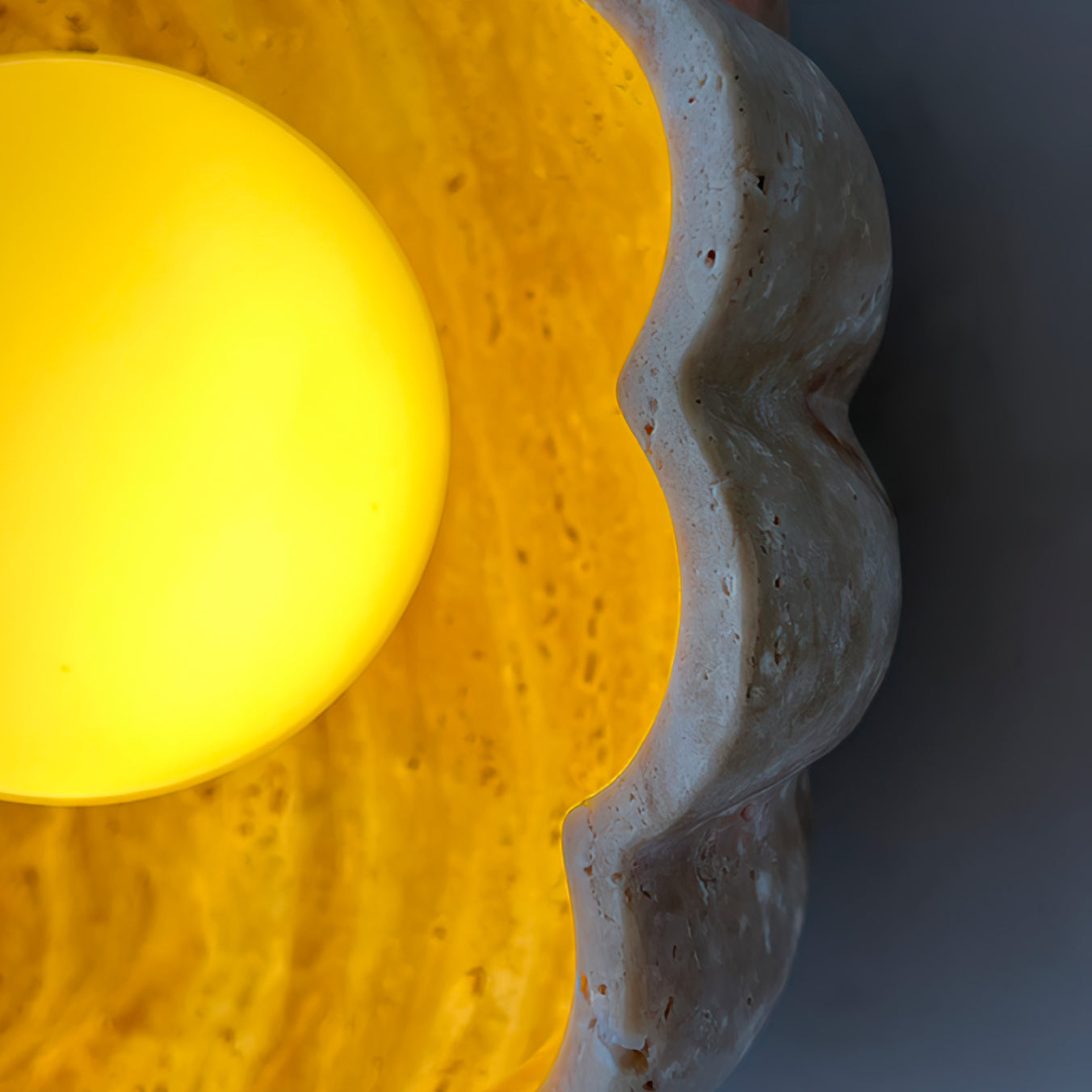 Meyliva Natuursteen Wandlamp