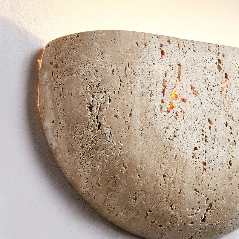Wobeku Natuursteen Wandlamp