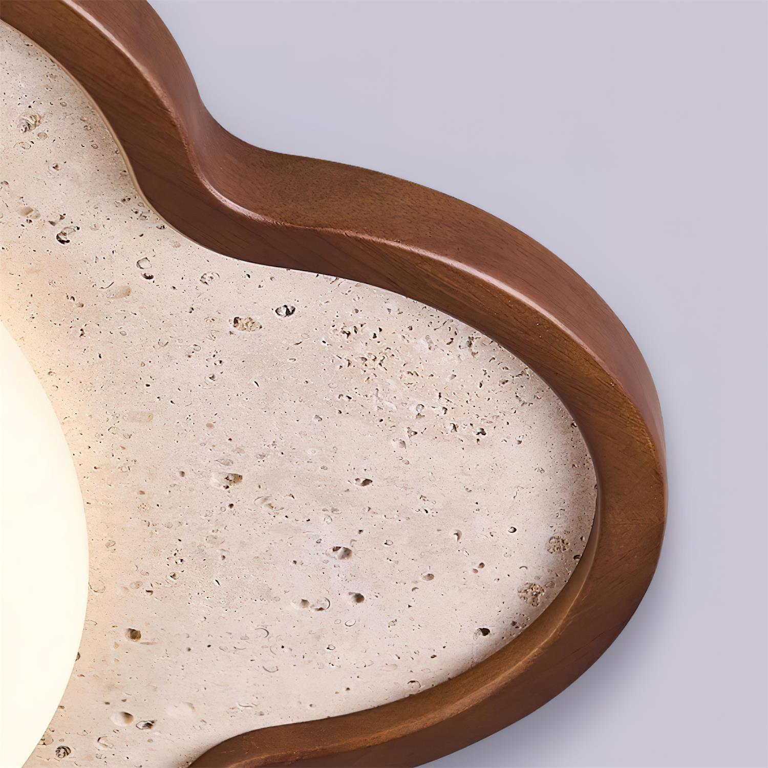 Stervorm Natuursteen Plafondlamp