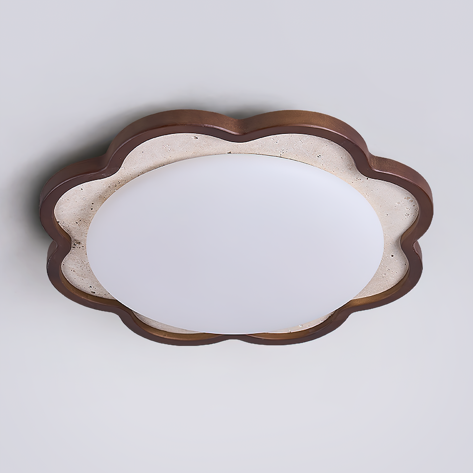 Stervorm Natuursteen Plafondlamp