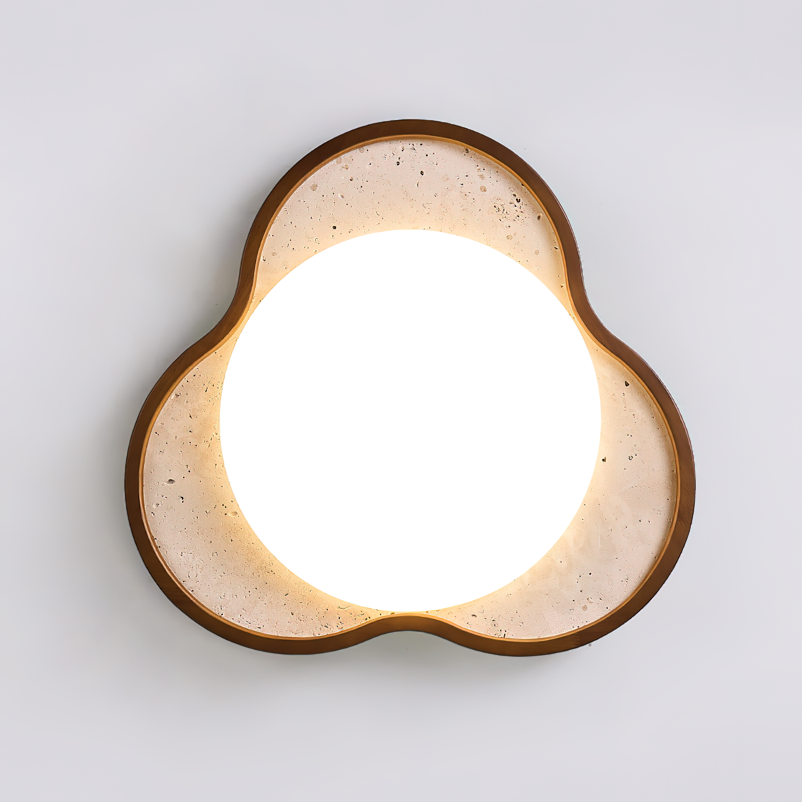 Stervorm Natuursteen Plafondlamp